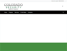 Tablet Screenshot of coloradosecurity.net